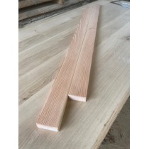 Gartenholz, Terassenholz, Lärche, gehobelt, Leiste, Kanten gerundet, unbehandelt, 30x80mm  Gartenholz, Terassenholz, Lärche, gehobelt, Leiste, Kanten gerundet, unbehandelt, 30x80mm